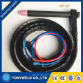 Competive price gas cooled welding tig torch WP-27 tig series